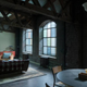 A wonderful converted loft apartment down in Hell’s Kitchen.